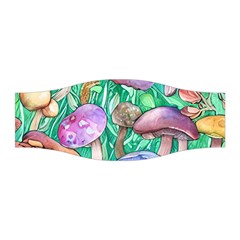 Forestcore Fantasy Farmcore Mushroom Foraging Stretchable Headband by GardenOfOphir