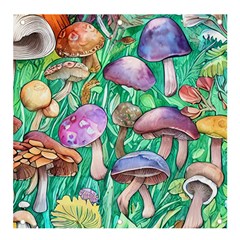 Forestcore Fantasy Farmcore Mushroom Foraging Banner And Sign 4  X 4  by GardenOfOphir