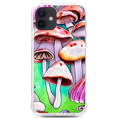 Tiny Mushrooms In A Forest Iphone 12/12 Pro Tpu Uv Print Case