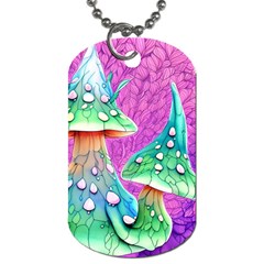 Garden Mushroom Foraging Dog Tag (two Sides)