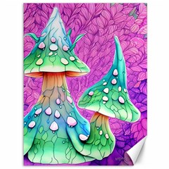 Garden Mushroom Foraging Canvas 36  X 48  by GardenOfOphir