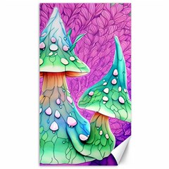 Garden Mushroom Foraging Canvas 40  X 72  by GardenOfOphir