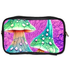 Garden Mushroom Foraging Toiletries Bag (one Side) by GardenOfOphir