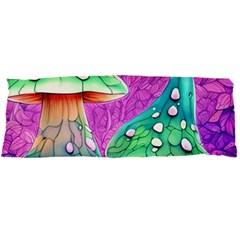 Garden Mushroom Foraging Body Pillow Case Dakimakura (two Sides) by GardenOfOphir