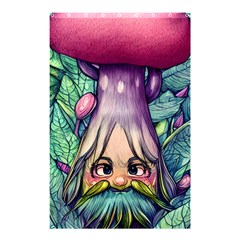 Mushroom Hunting In The Forest Shower Curtain 48  X 72  (small)  by GardenOfOphir