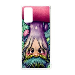 Mushroom Hunting In The Forest Samsung Galaxy Note 20 Tpu Uv Case