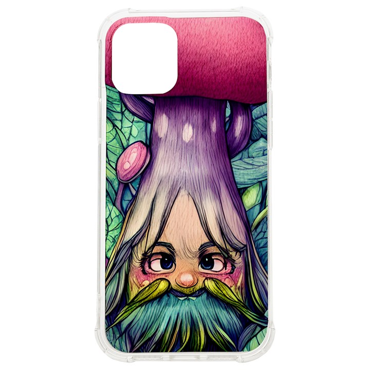 Mushroom Hunting In The Forest iPhone 12/12 Pro TPU UV Print Case