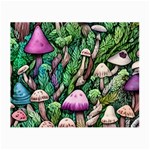 Mushrooms In The Woods Small Glasses Cloth (2 Sides) Back