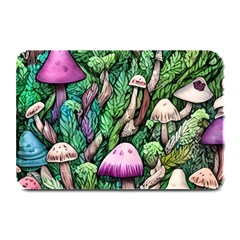 Mushrooms In The Woods Plate Mats by GardenOfOphir