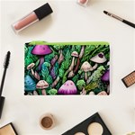 Mushrooms In The Woods Cosmetic Bag (XS) Front