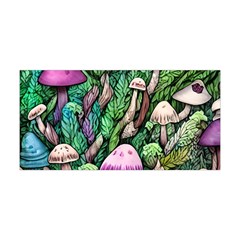 Mushrooms In The Woods Yoga Headband by GardenOfOphir