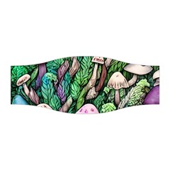 Mushrooms In The Woods Stretchable Headband by GardenOfOphir