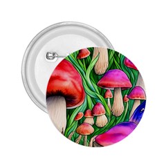 Mushroom 2 25  Buttons by GardenOfOphir