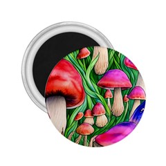 Mushroom 2 25  Magnets by GardenOfOphir