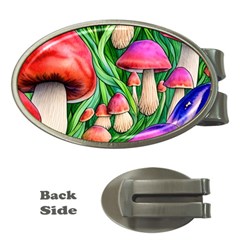 Mushroom Money Clips (oval)  by GardenOfOphir