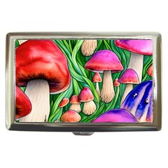 Mushroom Cigarette Money Case by GardenOfOphir