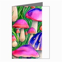 Mushroom Greeting Cards (pkg Of 8) by GardenOfOphir