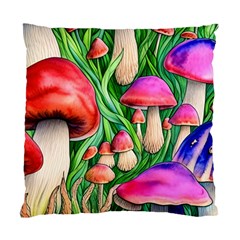 Mushroom Standard Cushion Case (one Side) by GardenOfOphir