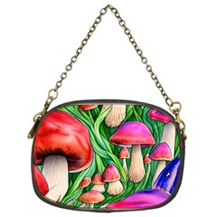 Mushroom Chain Purse (two Sides) by GardenOfOphir