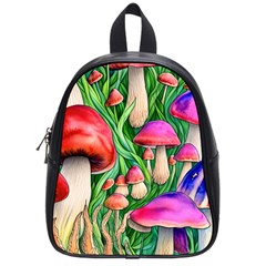 Mushroom School Bag (small) by GardenOfOphir