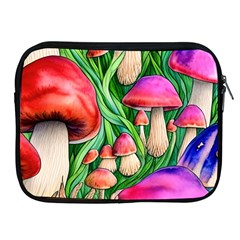 Mushroom Apple Ipad 2/3/4 Zipper Cases by GardenOfOphir