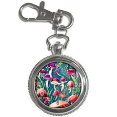 Forest Mushroom Key Chain Watches by GardenOfOphir