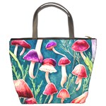 Forest Mushroom Bucket Bag Back