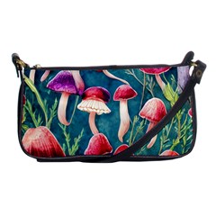 Forest Mushroom Shoulder Clutch Bag by GardenOfOphir