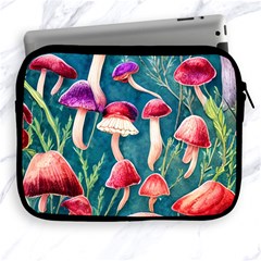 Forest Mushroom Apple Ipad 2/3/4 Zipper Cases by GardenOfOphir