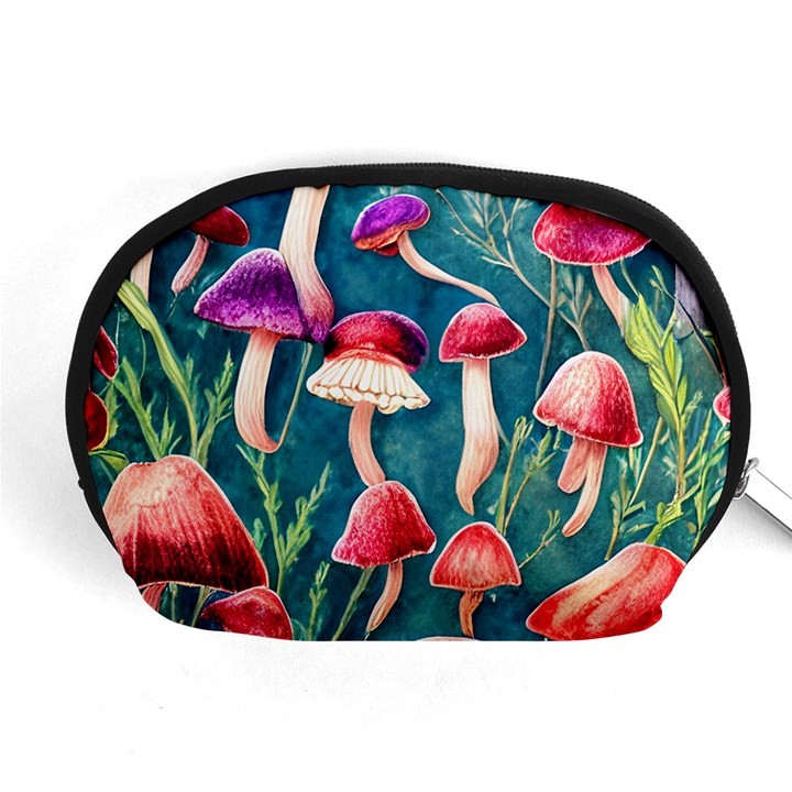 Forest Mushroom Accessory Pouch (Medium)