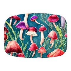 Forest Mushroom Mini Square Pill Box by GardenOfOphir