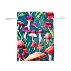 Forest Mushroom Lightweight Drawstring Pouch (s) by GardenOfOphir