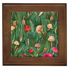 Fairycore Mushroom Framed Tile