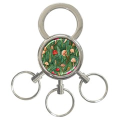 Fairycore Mushroom 3-Ring Key Chain