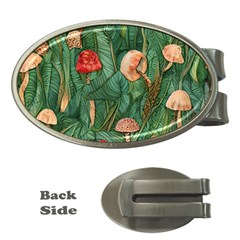 Fairycore Mushroom Money Clips (oval)  by GardenOfOphir