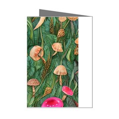 Fairycore Mushroom Mini Greeting Cards (pkg Of 8) by GardenOfOphir