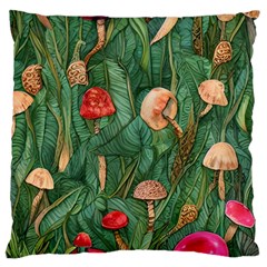 Fairycore Mushroom Large Cushion Case (One Side)