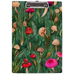 Fairycore Mushroom A4 Acrylic Clipboard