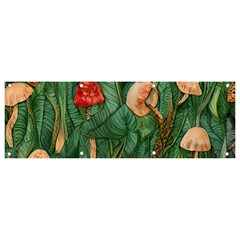 Fairycore Mushroom Banner and Sign 9  x 3 