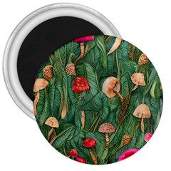 Fairycore Mushroom 3  Magnets by GardenOfOphir