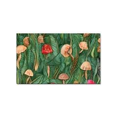 Fairycore Mushroom Sticker Rectangular (100 Pack) by GardenOfOphir