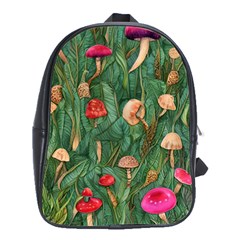 Fairycore Mushroom School Bag (large) by GardenOfOphir