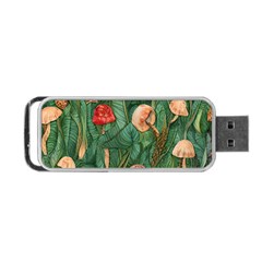 Fairycore Mushroom Portable Usb Flash (two Sides) by GardenOfOphir