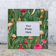 Fairycore Mushroom White Box Photo Frame 4  X 6 