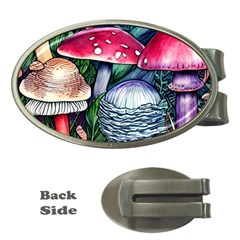 Foraging Mushroom Money Clips (oval)  by GardenOfOphir