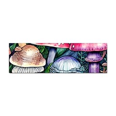 Foraging Mushroom Sticker (bumper) by GardenOfOphir