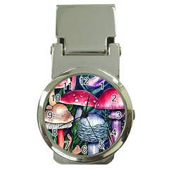 Foraging Mushroom Money Clip Watches