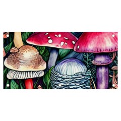 Foraging Mushroom Banner And Sign 6  X 3  by GardenOfOphir