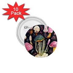 Natural Mushroom 1 75  Buttons (10 Pack) by GardenOfOphir