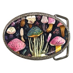 Natural Mushroom Belt Buckles by GardenOfOphir